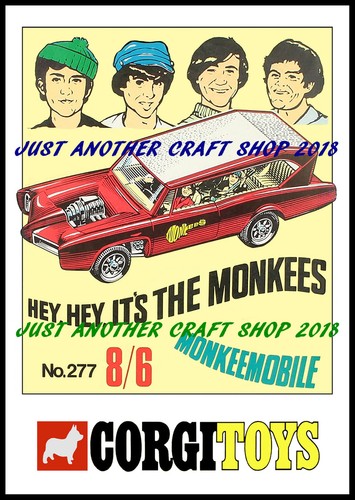 Corgi 277 the monkees - 277,